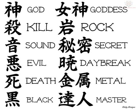 Kanji Symbol Tattoo For Back, Japanese Symbol for Death HD wallpaper | Pxfuel