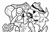 Big Boss Basketball Coloring Pictures Players Free Sketch Coloring Page sketch template