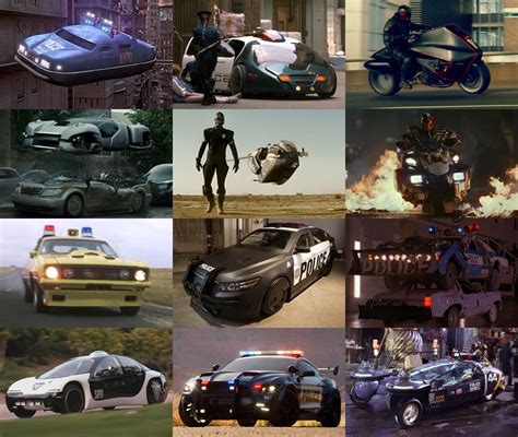 Find the Fictional Movie Police Vehicles Quiz - By alvir28