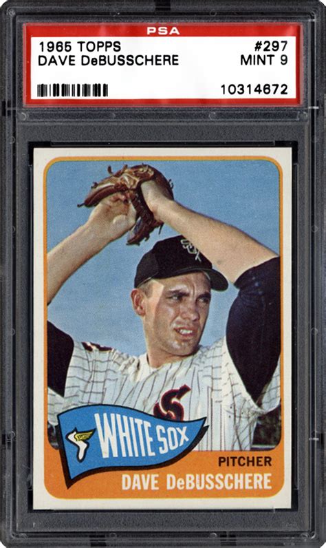 1965 Topps Dave Debusschere | PSA CardFacts™