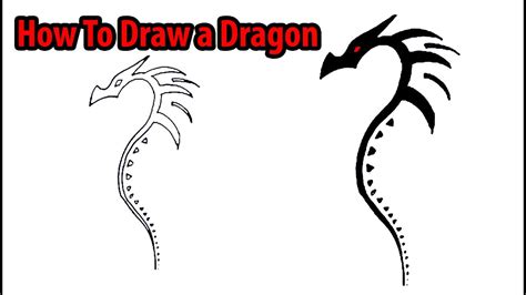 How to Draw a Dragon | Doovi