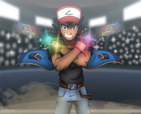 Ash Ketchum - Pokemon Master by digiphantom1994 on DeviantArt