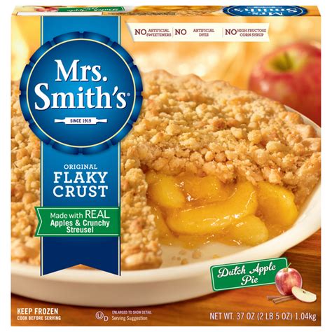 Save on Mrs. Smith's Original Flaky Crust Pie Dutch Apple Frozen Order Online Delivery | Giant