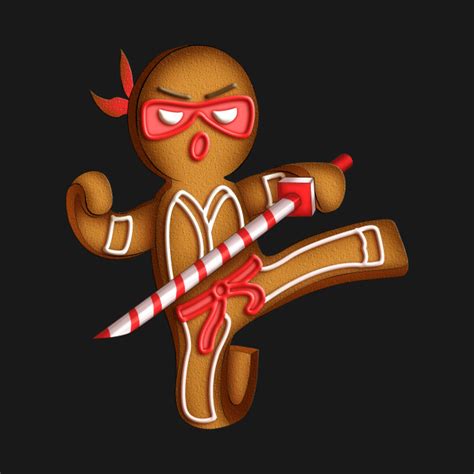 NINJA GINGERBREAD!!!!!! - Christmas - T-Shirt | TeePublic