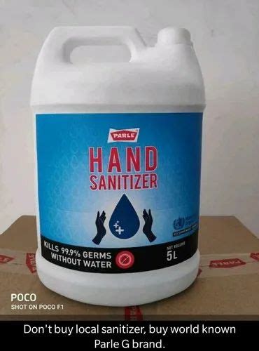 Hand Sanitizer & Refill 5 Litre at Rs 750 | Rohini | Delhi | ID ...