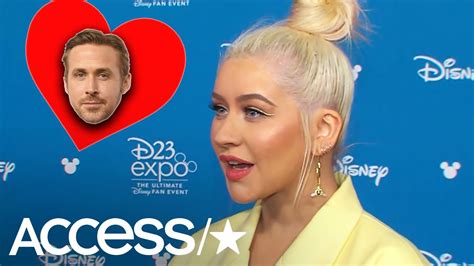 Christina Aguilera Denies Crushing On Ryan Gosling During 'Mickey Mouse ...