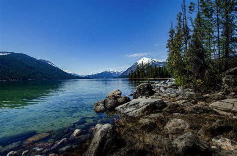 Summer comes to Lake Wenatchee Photograph by Michael Sedam - Fine Art ...