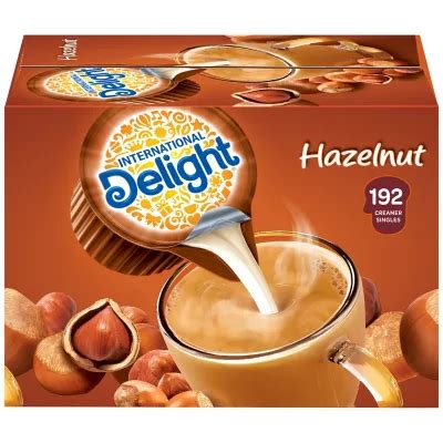 International Delight Hazelnut Coffee Creamer Singles, 192 ct. - Sam's Club