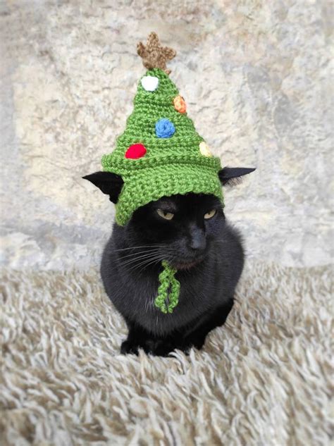 Tree Hat for Cat Pet Costume Cat Christmas Costume Pet - Etsy