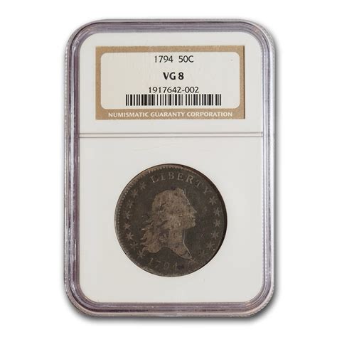 Buy 1794 Flowing Hair Half Dollar VG-8 NGC | APMEX