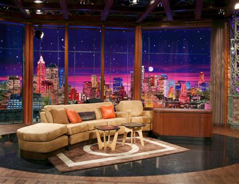 Tv talk show sitting area | Tv set design, Stage design, Stage set design