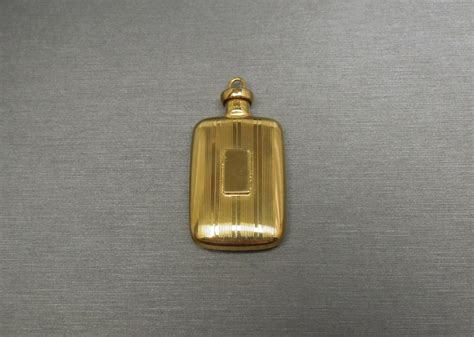 Tiffany Perfume Bottle / Art Deco Estate C1920 Tiffany & Co. Gold ...