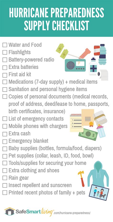 Hurricane Preparedness Checklist Printable