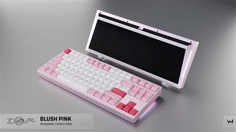 Zoom TKL Essential Edition - Blush Pink Mechanical Keyboard Kit — Kono ...