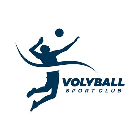 volleyball logo vector template illustration 10629949 Vector Art at Vecteezy