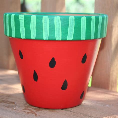 #19 DIY Painted Pots : How to Paint Pots for a Adorable Garden