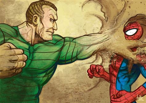 Daily Sketches Sandman vs Spiderman by fedde on DeviantArt | Sandman ...