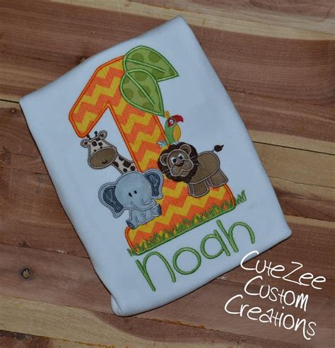 Zoo Birthday Onepiece/shirt - Etsy