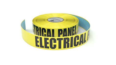 Electrical Panel - Inline Printed Floor Marking Tape | Creative Safety ...