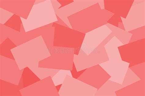 Abstract Paper Red Pastel Colorful Geometric Flat Lay Style Background ...