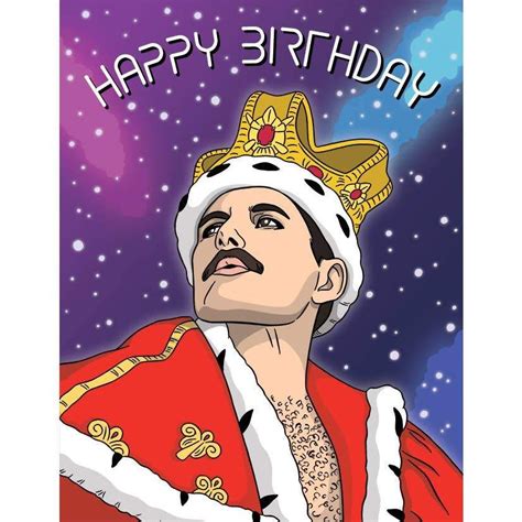 Freddie Mercury Birthday Card | Freddie mercury birthday, Freddie mercury, Queen art