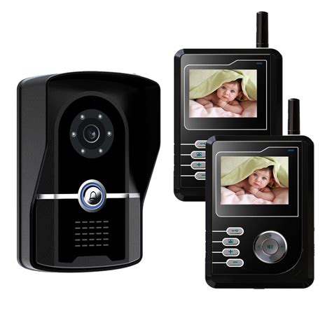 2.4GHz Portable Wireless Color Video Door Phone Intercom System Kit