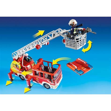 PLAYMOBIL 9463 Feuerwehr-Leiterfahrzeug