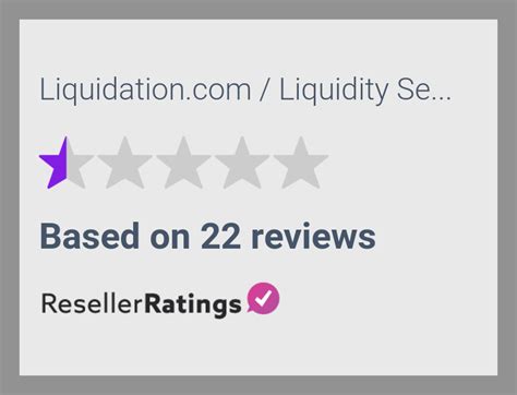 Liquidation.com / Liquidity Services Inc Reviews | 22 Reviews of Liquidation.com | ResellerRatings