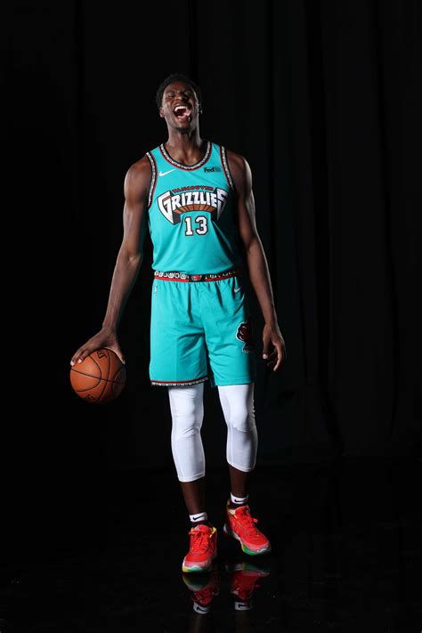 Vancouver Grizzlies 25th Anniversary Throwback Jerseys - Media Day ...