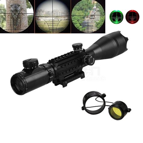 4-16 X 50 Illuminated Tactical Sniper Rifle Scope with RIS » DEFCON AIRSOFT