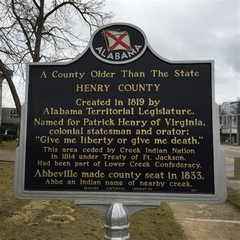 Henry County Courthouse Historic Sign. Abbeville, Alabama.… | Flickr