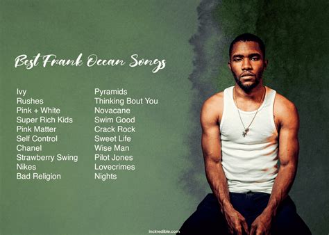 TOP 20: Best Frank Ocean Songs - Endante