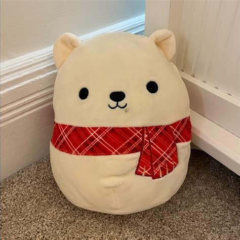 Squishmallows | Toys | 8 Inch Polar Bear Holiday Squishmallow | Poshmark