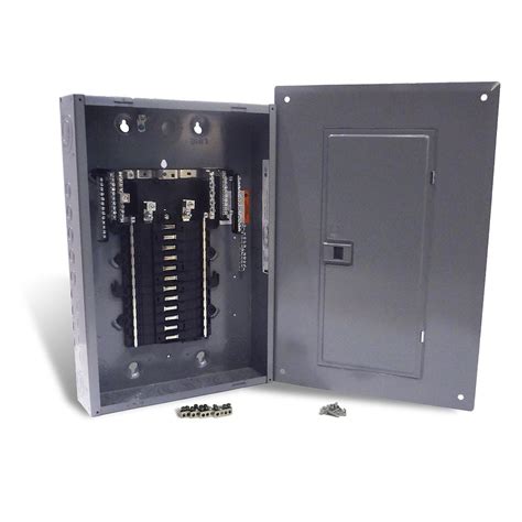 Square D 125 AMP 120/240V 24-Space 48-Circuit Sub Panel Plug-on Neutral Loadcentre | The Home ...