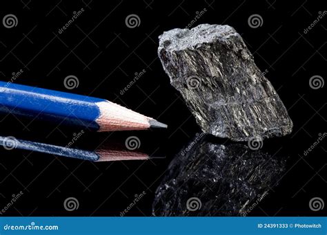 Graphite for pencils stock image. Image of crystalline - 24391333