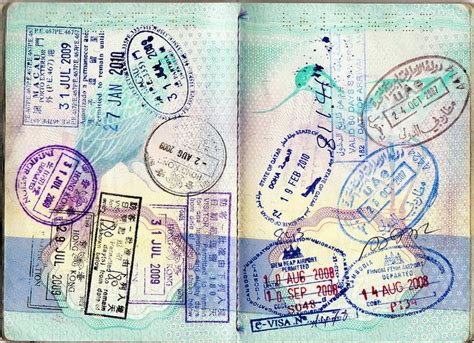 Passport Page with stamps | Passport stamps, Trip, Passport