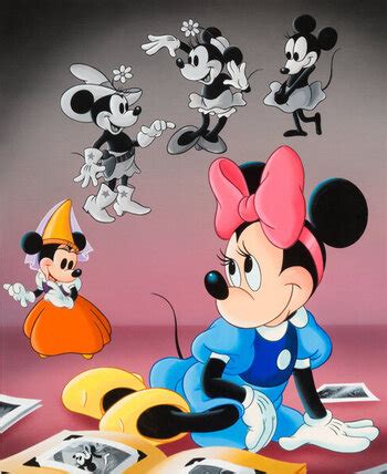 Oswald And Ortensia Mickey And Minnie