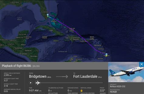 Review of JetBlue Airways flight from Bridgetown to F. Lauderdale in ...