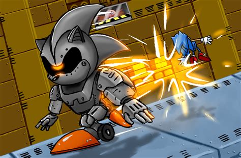 [2018] Silver Sonic Battle by SHF1 on Newgrounds