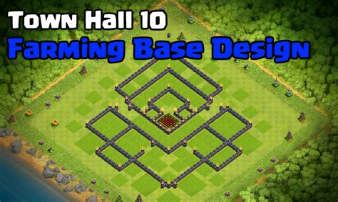 Best Town Hall 10 Farming Base Design for 2017: Stronghold | Clash for Dummies