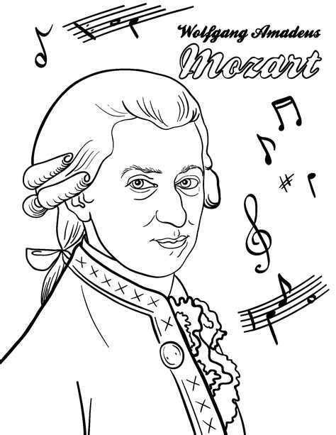 5 Days of Mozart: Day 3, Marriage of Figaro, Mozart Coloring, & Mozart ...