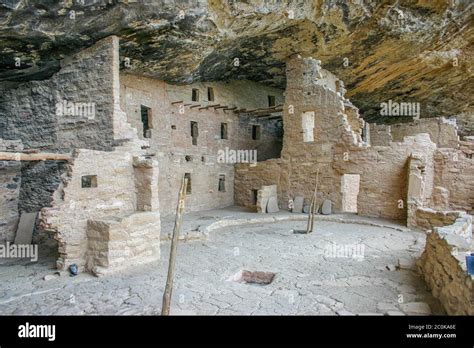 The Long House cliff dwelling of the Anasazi,Mesa Verde National Park ...