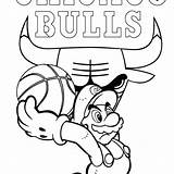 Chicago Bulls Printable Coloring Pages At GetColoringscom  Free sketch template