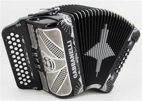 Gabbanelli M103 Black - Gabbanelli Accordions