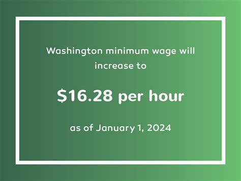 Minimum Wage Increase 2024 Washington State - Randa Carolyne