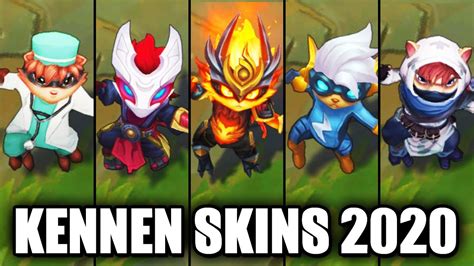 All Kennen Skins Spotlight 2020 (League of Legends) - YouTube