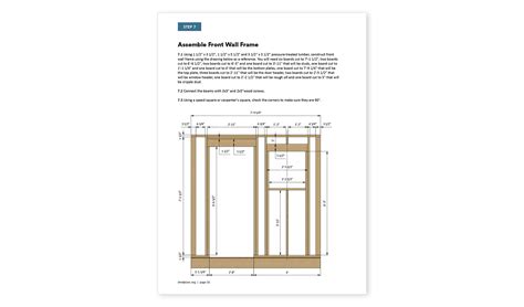 4x8 Storage Shed Plans - Shedplans.org