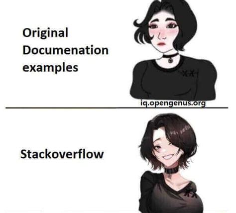 StackOverflow memes 🤣