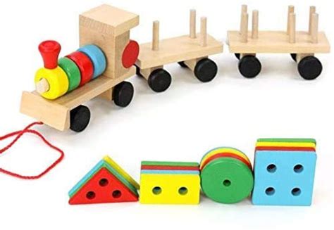 Wooden Montessori Toys Montessori Toddler Wooden Stacker - Etsy