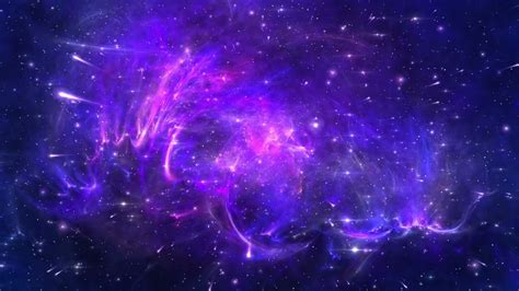 Space Travel ★ 4K Shooting Stars Galaxy ★ Longest BEST FREE HD 1-Hour Meditation Purple Blue ...